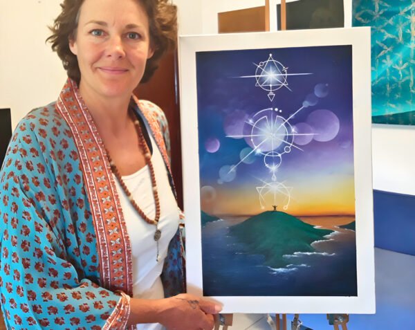 Origional Painting 'Aligned' Oil on Canvas
