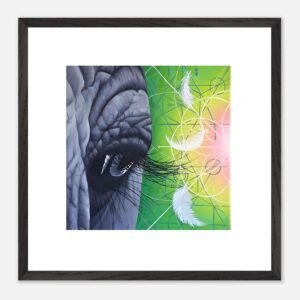'Stillness Remembers' Professionally Framed