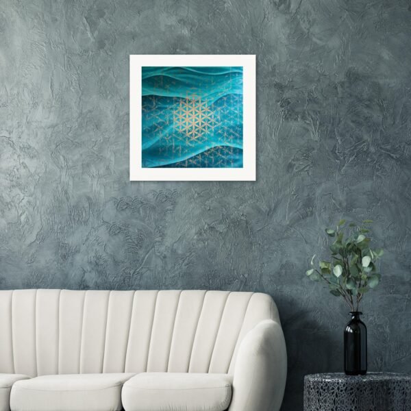 'Flow of Life' Hand Embelished Limited Print - Image 4