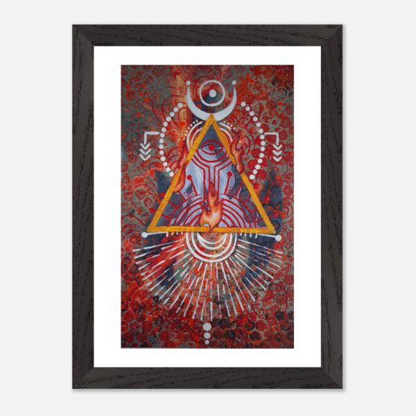 FIRE — Elementals Series Professionally Framed