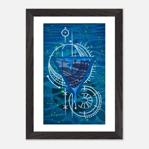 WATER — Elementals Series Professionally Framed