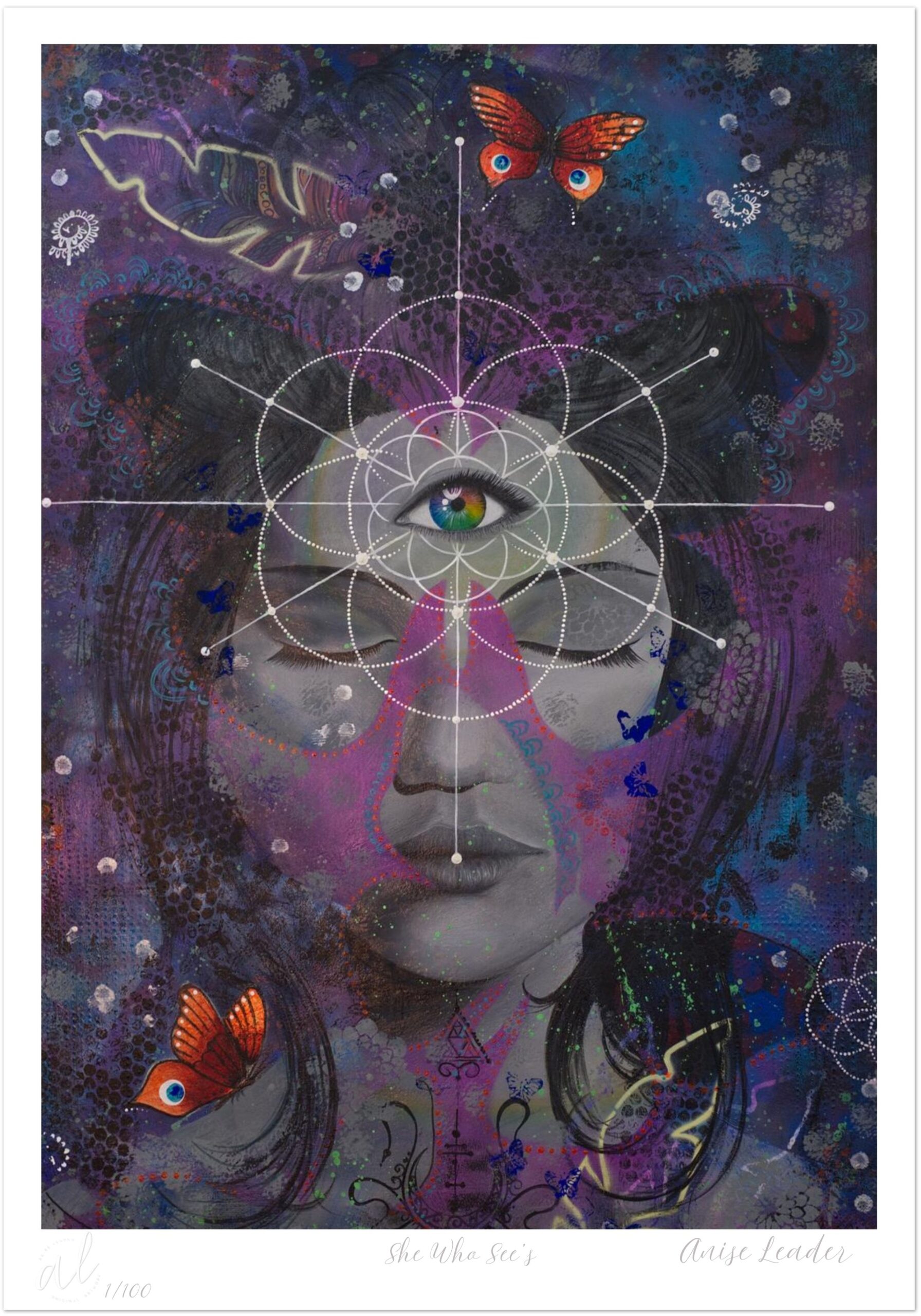 She Who See's (70x100cm) - Image 3