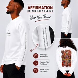 Fire Element Organic Raglan Sweatshirt (Unisex)