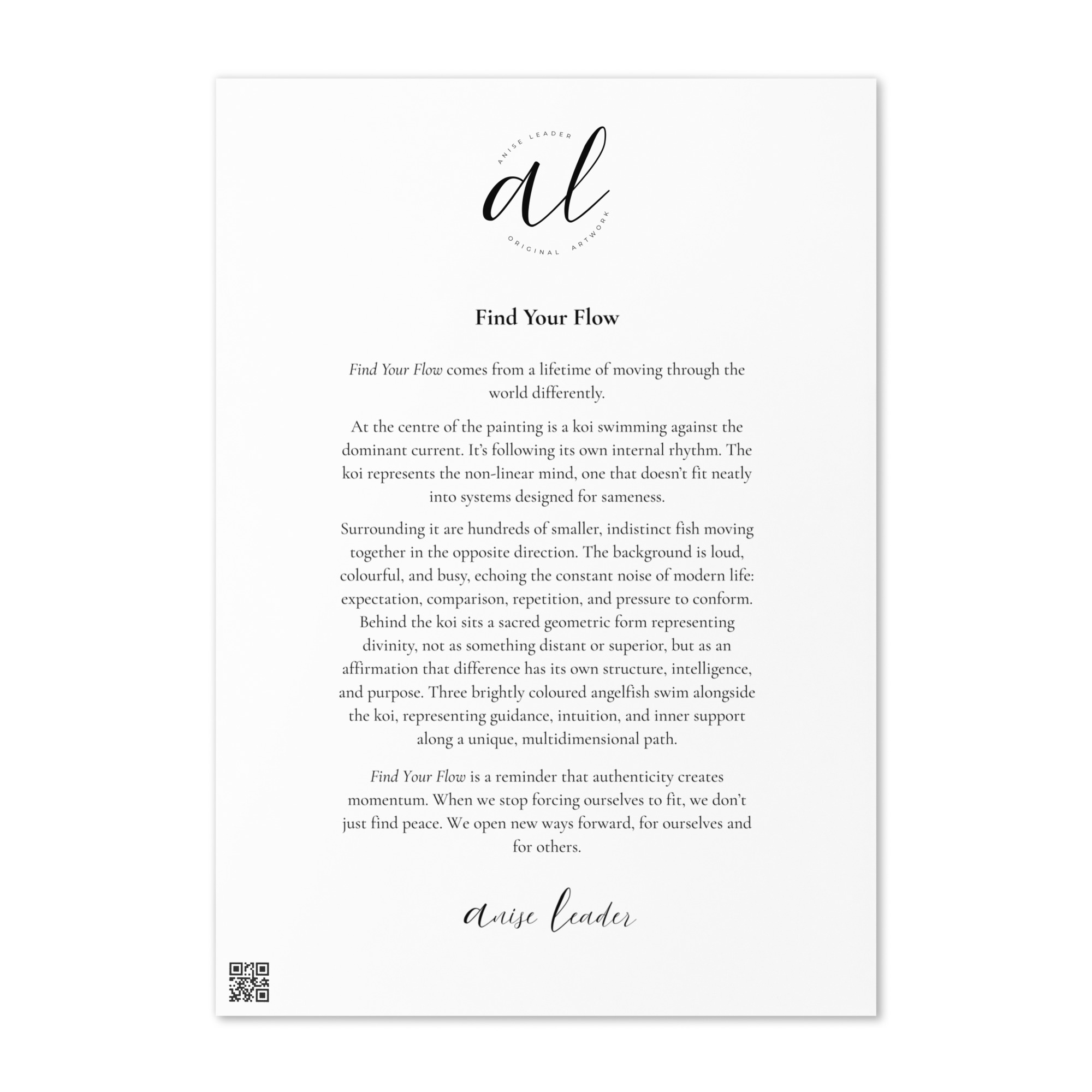 Find Your Flow Message Card - Image 4