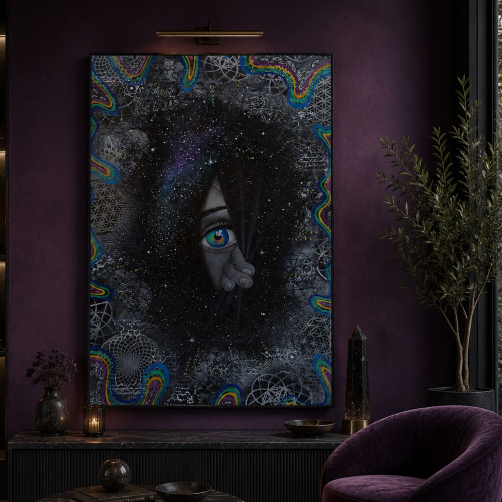 Breakthrough: Mixed Media on Canvas