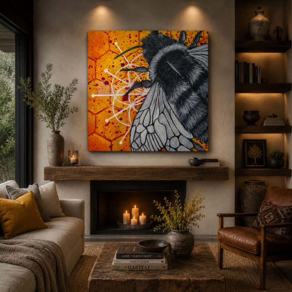by Sacred Design: Oil on Canvas