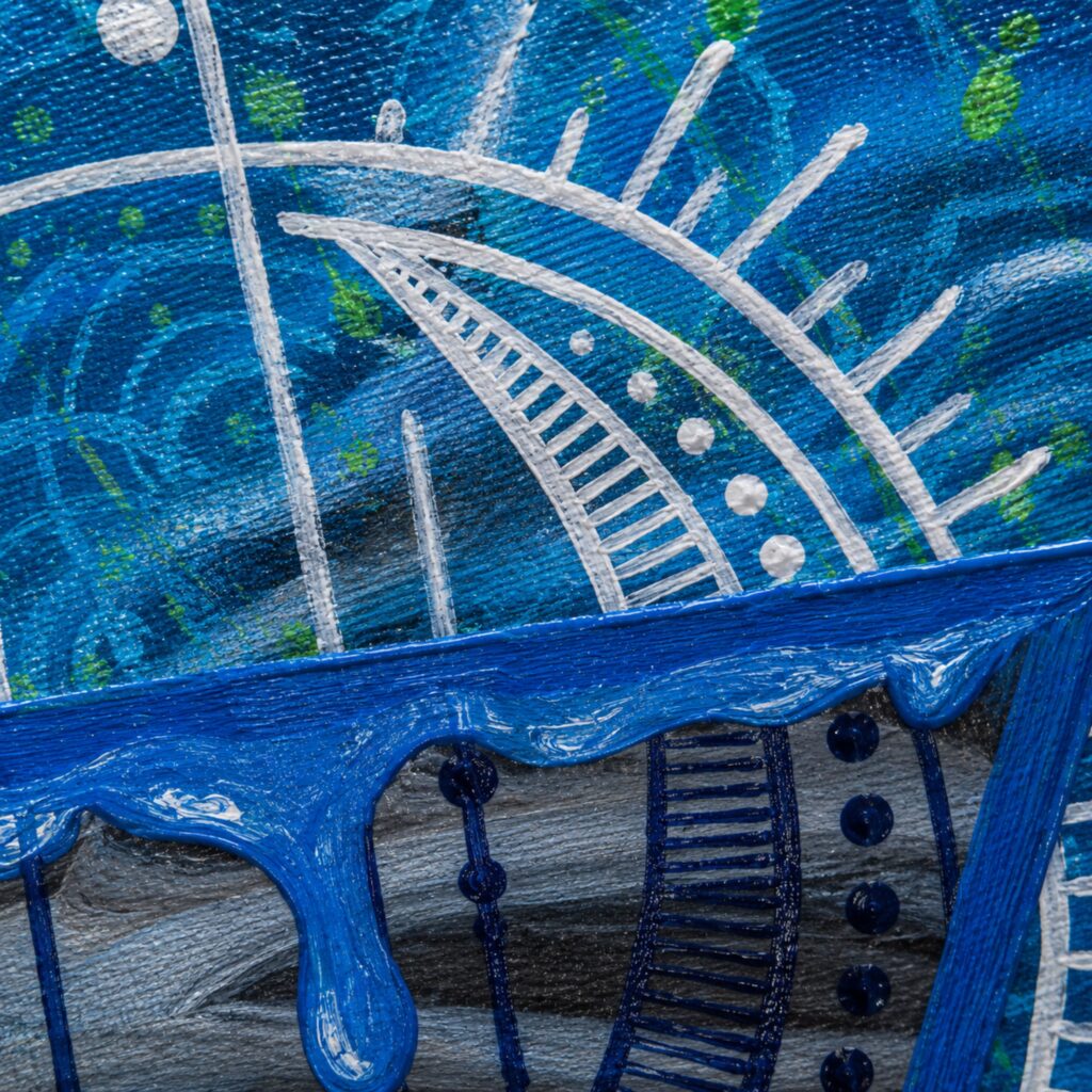 Texture Close-up: Water Elemental